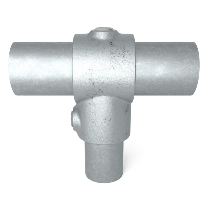 Spojka trubiek 42,2 a 48,3 mm v tvare T