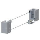 Dvojdielne koľajové brány