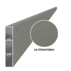 Sivá RAL9007 so štruktúrou