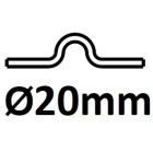 Koľajnice tvaru U20