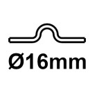 Kolieska pre koľajnicu U16