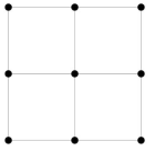 Zelená stena 1m x 1m