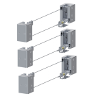 Štvordielne koľajové brány