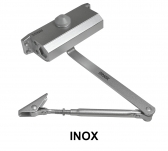 Hydraulický zatvárač (163x42x62mm) max.dl. 900mm / 60kg, INOXOVÝ