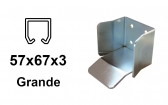 Spodná dojazdová kapsa závesný profil 57×67×3,0