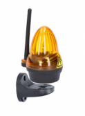 Univerzálne oranžové výstražné LED svetlo s anténou 12/24/230V - HFL6