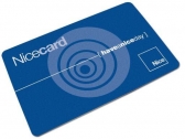 NICE MOCARD - bezdotyková karta pre čítačky