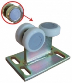 Vozík pevný bez regulácie 3 rolky, doska A