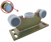 Vozík pevný bez regulácie 220mm, 5 roliek, doska B