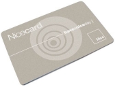 NICE MOCARDP - bezdotyková karta pre čítačky MOM, MOMB programovateľná cez NICE MOU