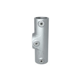 Pozinkovaná uhlová spojka pre trubky 42,4 mm, tvar T, 11°–30° sklon
