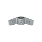 Pozinkovaný držiak poľa pre trubku 42,4 mm, dva úchyty pod uhlom 90°