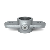 Pozinkovaný držiak poľa pre trubku 60,3 mm, dve oká, horizontálny