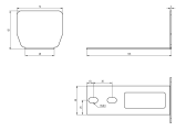 CAIS Krytka C-profilu 73x61x3,5mm s uchytením o spodný nájazd, PILOT SR