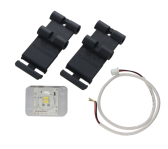 NICE RBSKITSAFE1 vnútorný držiak fotobuniek a osvetlenia pod kryt pre pohony Robus RBS