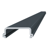 Hliníková lišta k plotovému stĺpiku AL-SPP-65x1857,5, antracit RAL7016