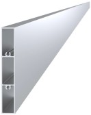 Hliníková plotová lamela 100x16 mm, tvar obdĺžnik