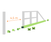 Sada pre výrobu samonosnej posuvnej brány do 4,5m AL 83x79x11