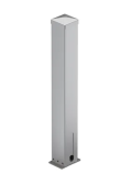 Hliníkový stĺpik pre vloženie posuvného pohonu Sommer SP900, výška 1,5m