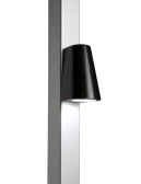 Locinox LED osvetlenie pre ploty a bránky, čierne, TRICONE-9005
