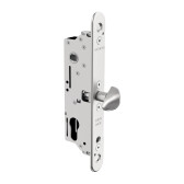 LOCINOX Nerezový zadlabávací zámok pre posuvné brány, odskok 30 mm, zádlab 47 mm, rozteč 92 mm, FIFTYLOCK-S