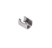 Nerezové lisovacie puzdro pre dve lanká ø 1,5 mm, otvorené