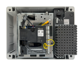 NICE Moonclever MC424LR30 - riadiaca centrála pre 24V pohony krídlových brán rodiny Wingo