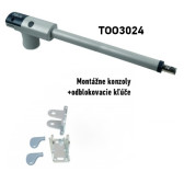 NICE TOO TOO3024 - samostatný pohon, pre jedno krídlo 3m/300kg, intenzívna prevádzka