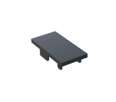 Plastová krytka k bránkovému profilu 70x35 mm, antracitová RAL 7016
