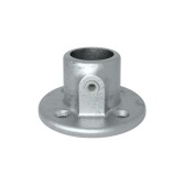 Pozinkovaná kotva do steny pre trubku 33,7 mm