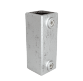 Pozinkovaná spojka pre jokel 40x40 mm, tvar I, pre rovný spoj