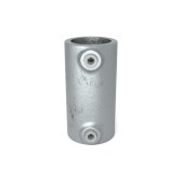 Pozinkovaná spojka pre trubky 33,7 mm, vonkajší rovný spoj