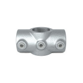 Pozinkovaná spojka pre trubky 42,4/48,3 mm, tvar kríž