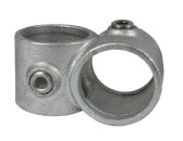 Pozinkovaná spojka pre trubky 60,3 mm, tvar kontinuálny kríž