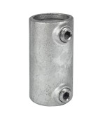 Pozinkovaná spojka pre trubky 60,3 mm, vonkajší rovný spoj