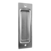 Pozinkované madlo na zapustenie, 165x53, zápust 15 mm