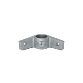 Pozinkovaný držiak poľa pre trubku 48,3 mm, dva úchyty pod uhlom 90°