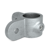Pozinkovaný držiak poľa pre trubku 60,3 mm, s dvoma úchytmi, 90°uhol