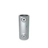 Pozinkovaný držiak zábradlia pre trubku 48,3 mm, vertikálny úchyt do steny