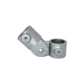 Pozinkovaný nastaviteľný úchyt pre trubku 33,7 mm