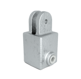 Pozinkovaný svorkový úchyt pre jokel 25x25 mm