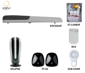 Sada pohonu KEY RAY FASTLINE RAY3024F pre jednokrídlovú bránu 3m/300kg