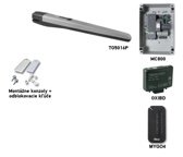 Sada pohonu NICE Toona 5016P pre jednokrídlovú bránu s väčším zaťažením jedno krídlo 5m/800kg