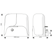 Sada pohonu pre posuvnú bránu do 500kg/5m, KEY Sun 5024 (D)