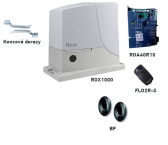 Sada pohonu pre posuvnú bránu do 1000kg NICE Rox ROX1000 (C)
