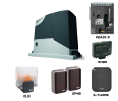 Sada pohonu pre posuvnú bránu do 400kg/7m<br />NICE Robus RB400 (X)