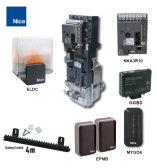 Sada pohonu pre posuvnú bránu do 400kg/6m NICE NKSL400 (F)