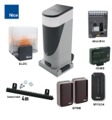 Sada pohonu pre posuvnú bránu do 400kg/6m  NICE Slight SLH400 (F)