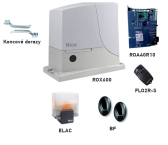Sada pohonu pre posuvnú bránu do 600kg NICE Rox ROX600 (D)