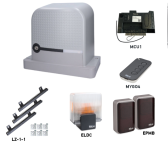 Sada pohonu pre posuvnú bránu do 800kg/8m NICE Robus RBS800 (F)